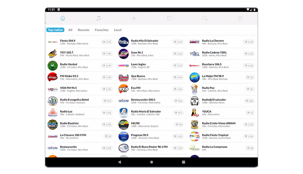 Online Radios SV Android App